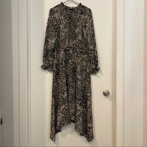 Banana Republic animal print dress size 12